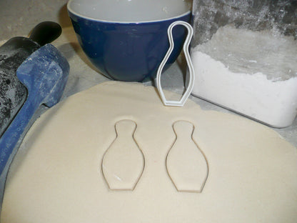 Bowling Pin Sport Bowl Special Occasion Cookie Cutter Made in USA PR256