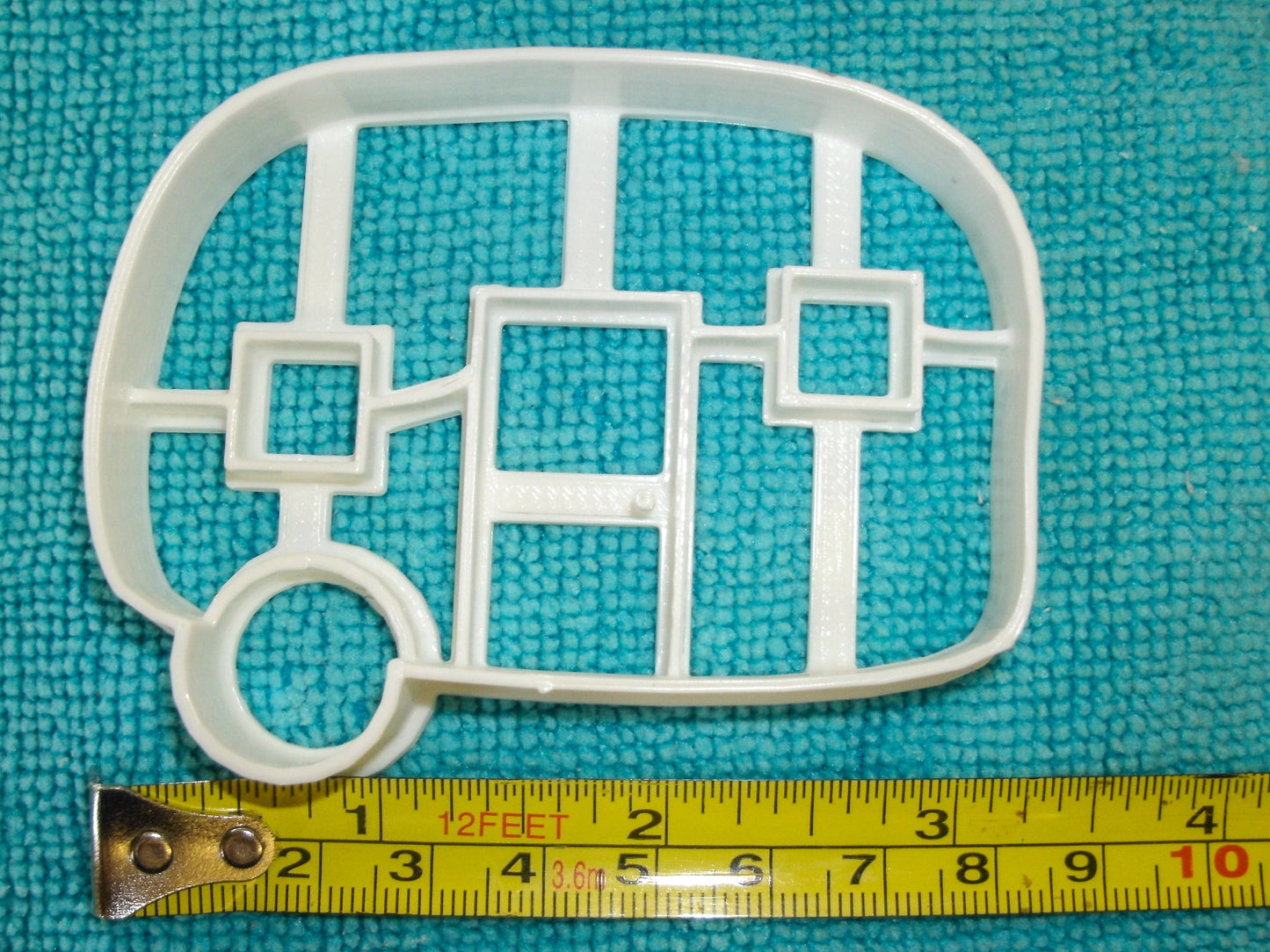 Camper Trailer Travel RV Adventure Camping Vintage Cookie Cutter USA PR831