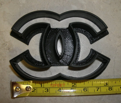 Coco Chanel Luxury Fashion Couture Brand Cookie Cutter Made in USA PR843