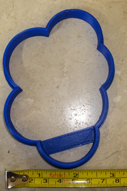 Cloud Cloudy Rain Water Vapor Weather Cookie Cutter Made in USA PR835