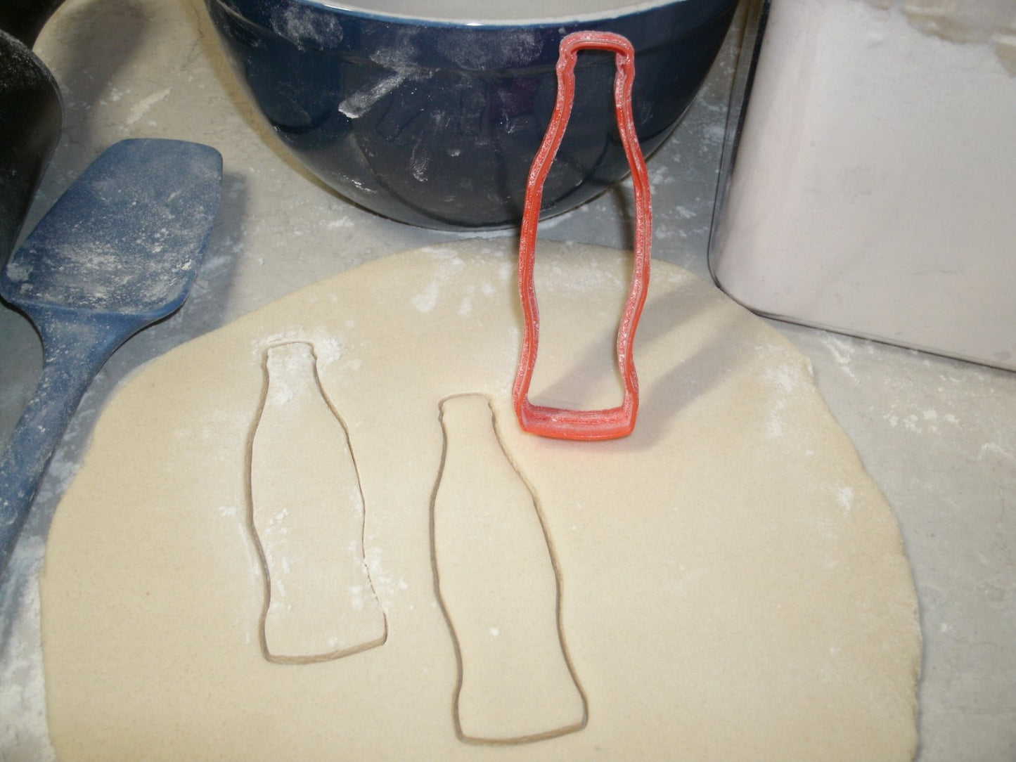 Coke Bottle Pop Soda Vintage Coca-Cola Cookie Cutter Made in USA PR631