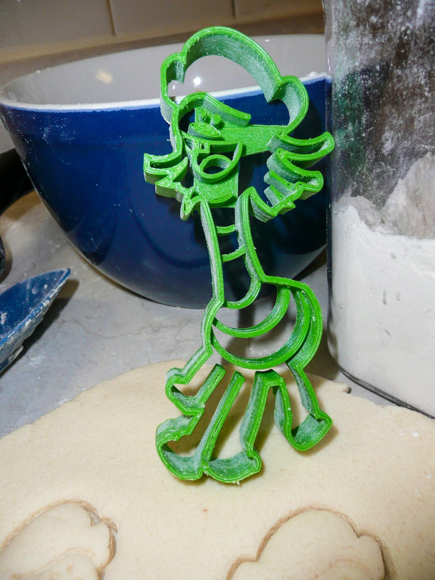 Cooper Tall Fuzzy Trolls Movie Character Cookie Cutter Made In USA PR2000