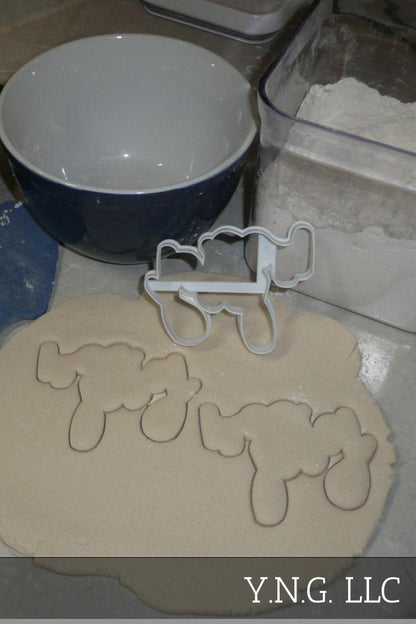 University Of Arkansas Razorbacks Woo Pig Set Of 2 Cookie Cutters USA PR1315