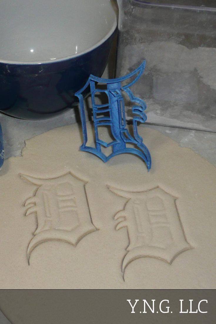 Detroit Tigers MLB Baseball Team Logo Set Of 7 Cookie Cutters USA PR1279