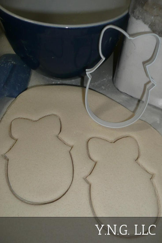 Egg With Bow Ribbon Decorative Spring Farm Easter Cookie Cutter USA PR2986