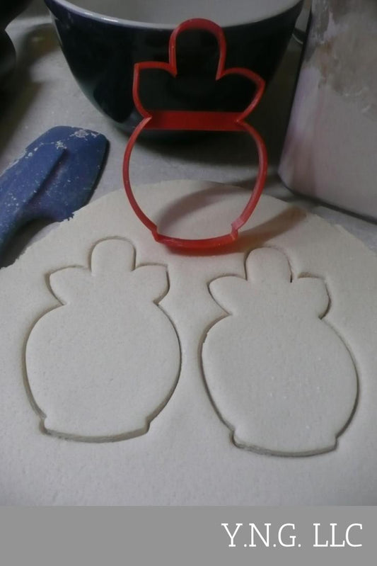 Caramel Apple Homemade Fall Food Halloween Treat Cookie Cutter USA PR3095