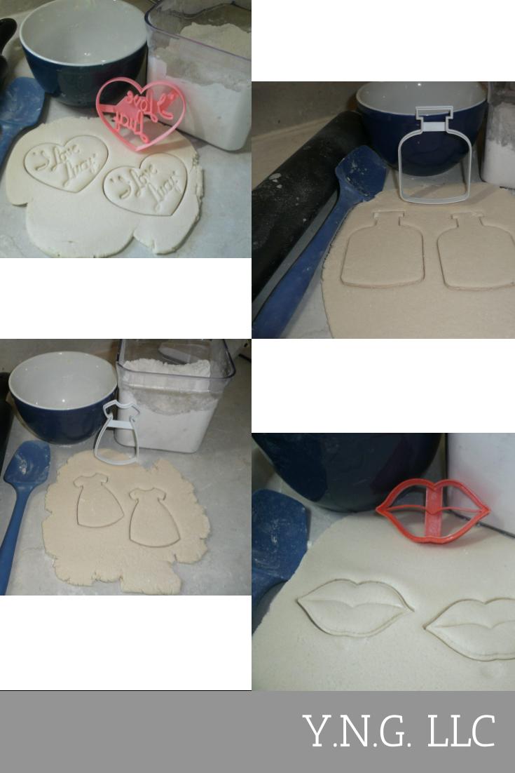 I Love Lucy 1950s Fifties Sitcom Comedy TV Set Of 4 Cookie Cutters USA PR1349
