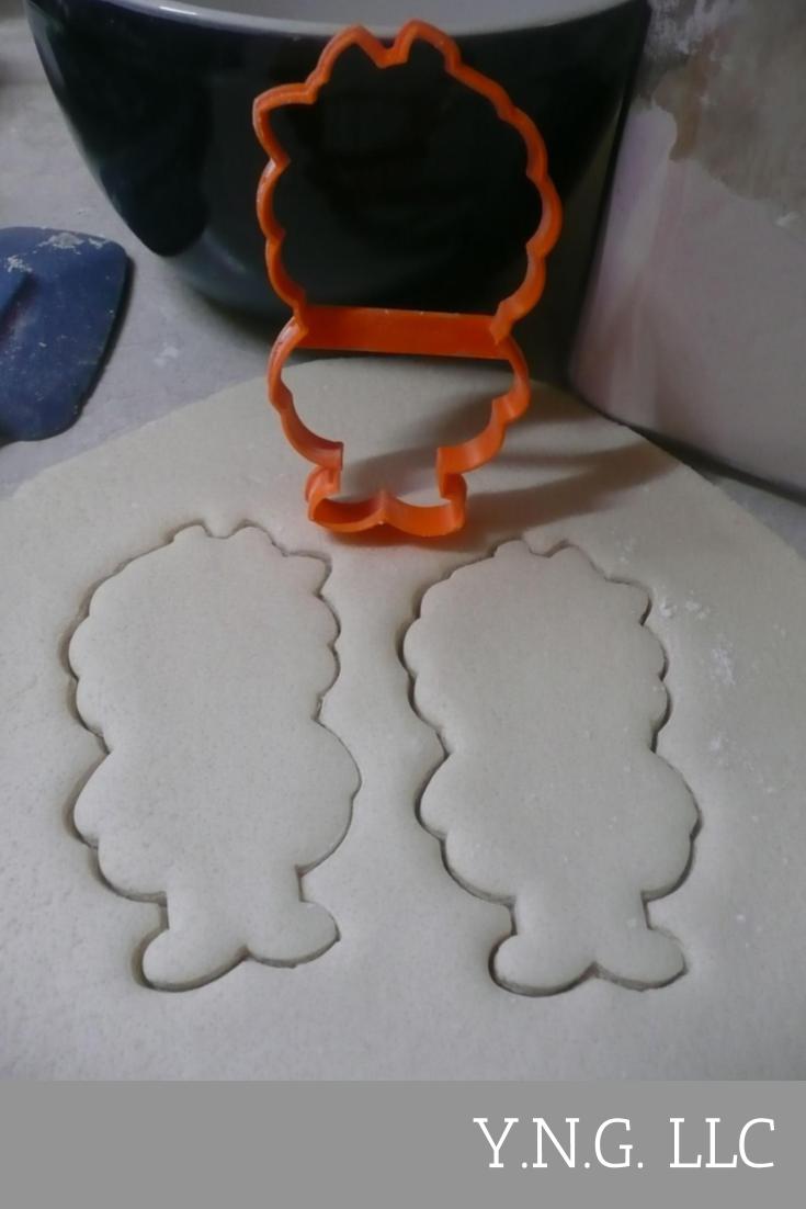 Girl In Pumpkin Dress Costume Trick Or Treat Halloween Cookie Cutter USA PR3096