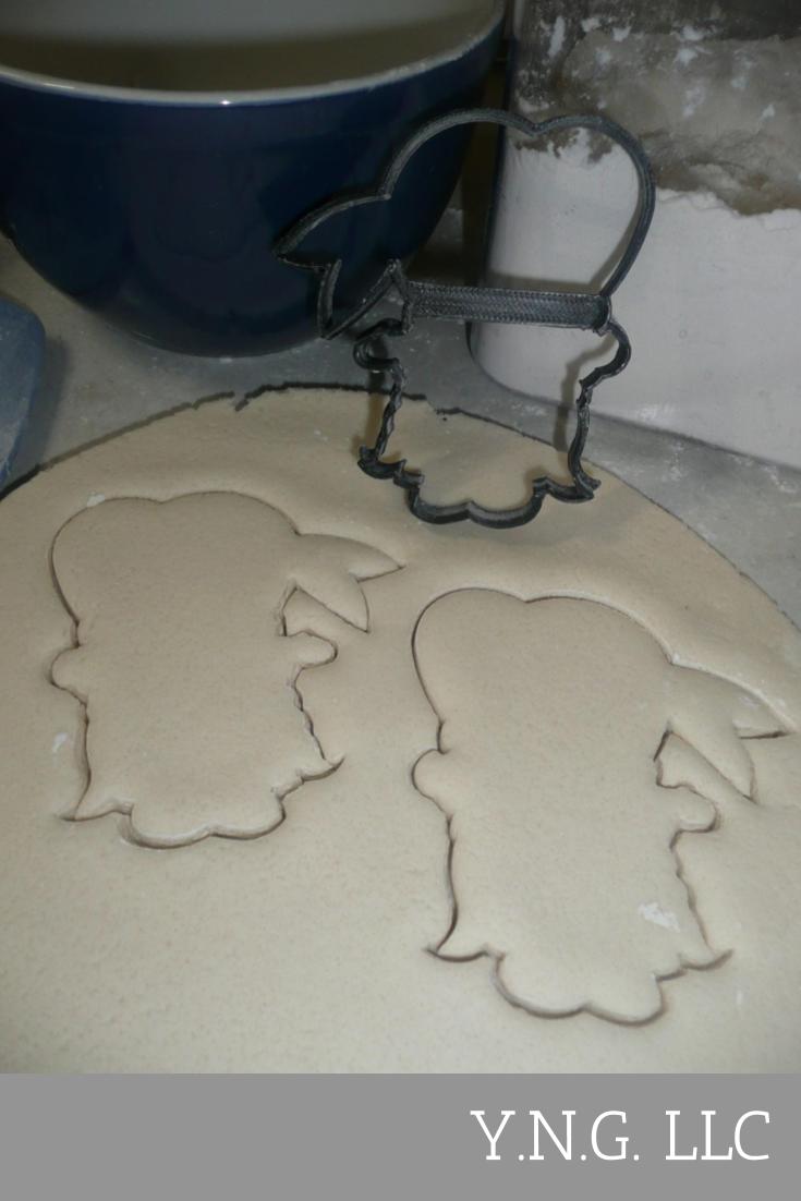 Indian Girl Outline Long Hair Native American Cookie Cutter USA PR3101