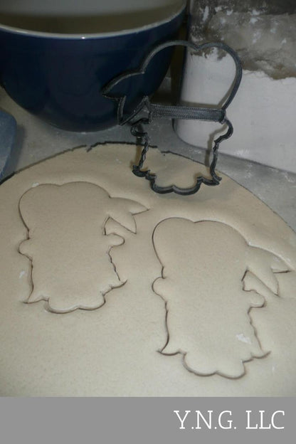 Indian Girl Outline Long Hair Native American Cookie Cutter USA PR3101