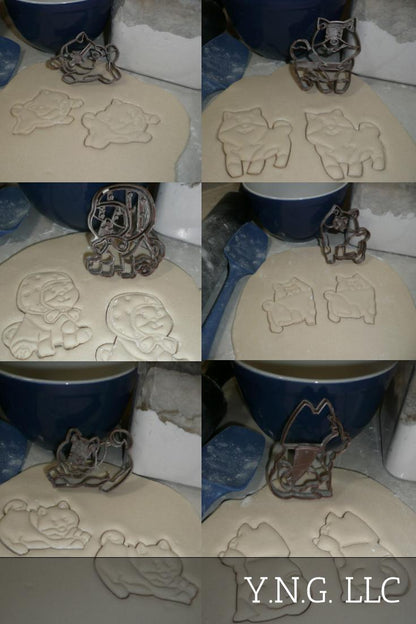 Corgi Dogs Cattle Herding Breed Pup Puppy Set Of 6 Cookie Cutters USA PR1338