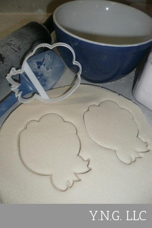 Pilgrim Girl Face Outline Plymouth Colony Cookie Cutter USA PR3110