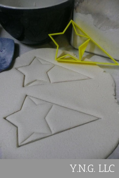 Shooting Stars Meteor Small Medium Large Set Of 3 Cookie Cutters USA PR1377