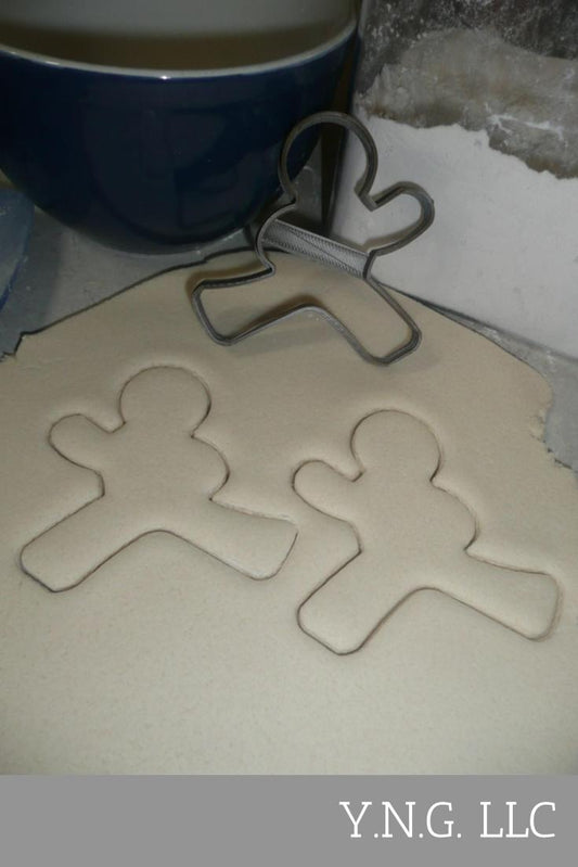 Ninja Gingerbread Man Outline Pose 1 Christmas Cookie Cutter USA PR3208