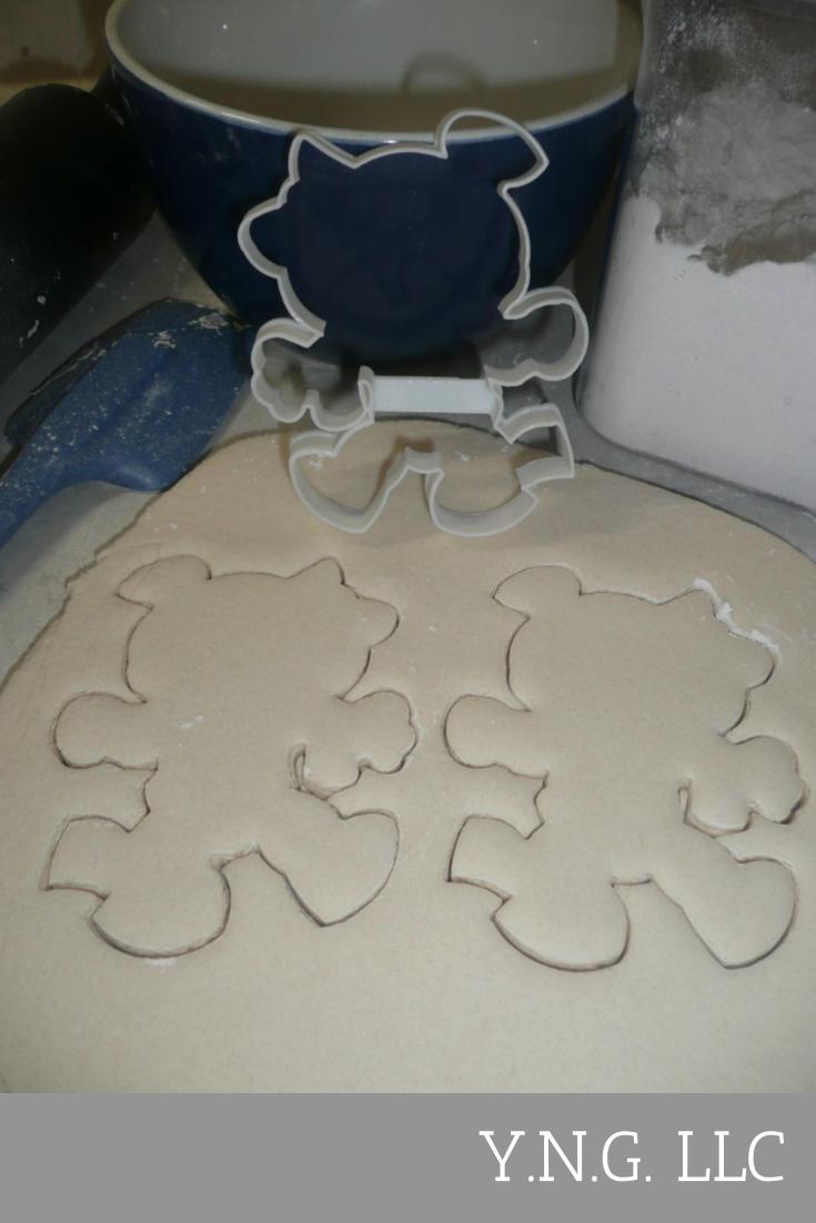 Mummy Mummies Face Baby Girl Boy Halloween Set Of 3 Cookie Cutters USA PR1383