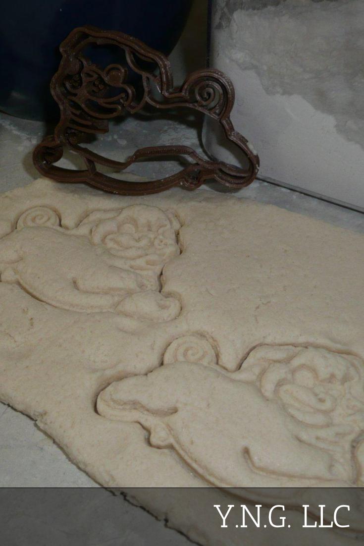 Pug Lover Wrinkly Dog Breed Pet Pup Puppy Set Of 5 Cookie Cutters USA PR1308