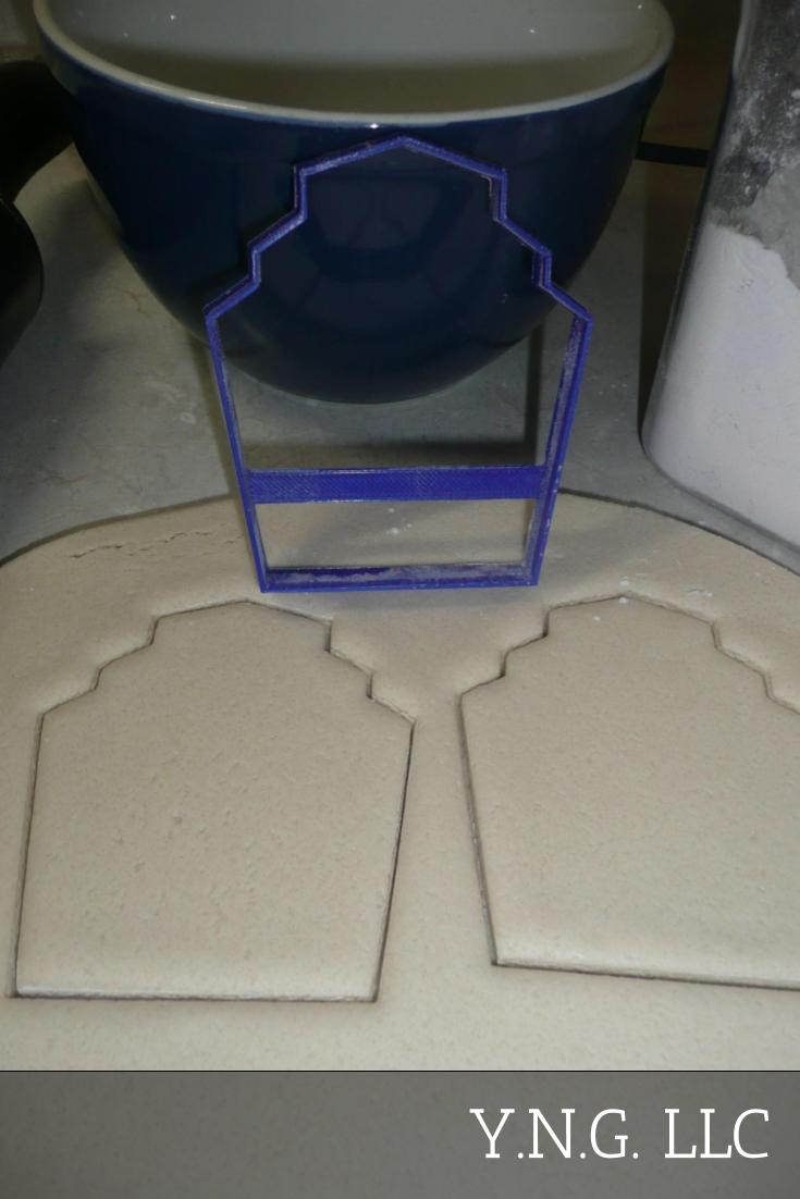 Gatsby Style Frame Plaque 1920s Roaring 20s Twenties Cookie Cutter USA PR3258
