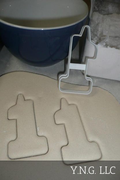 Number One 1 With Unicorn Horn First 1st Birthday Cookie Cutter USA PR3245