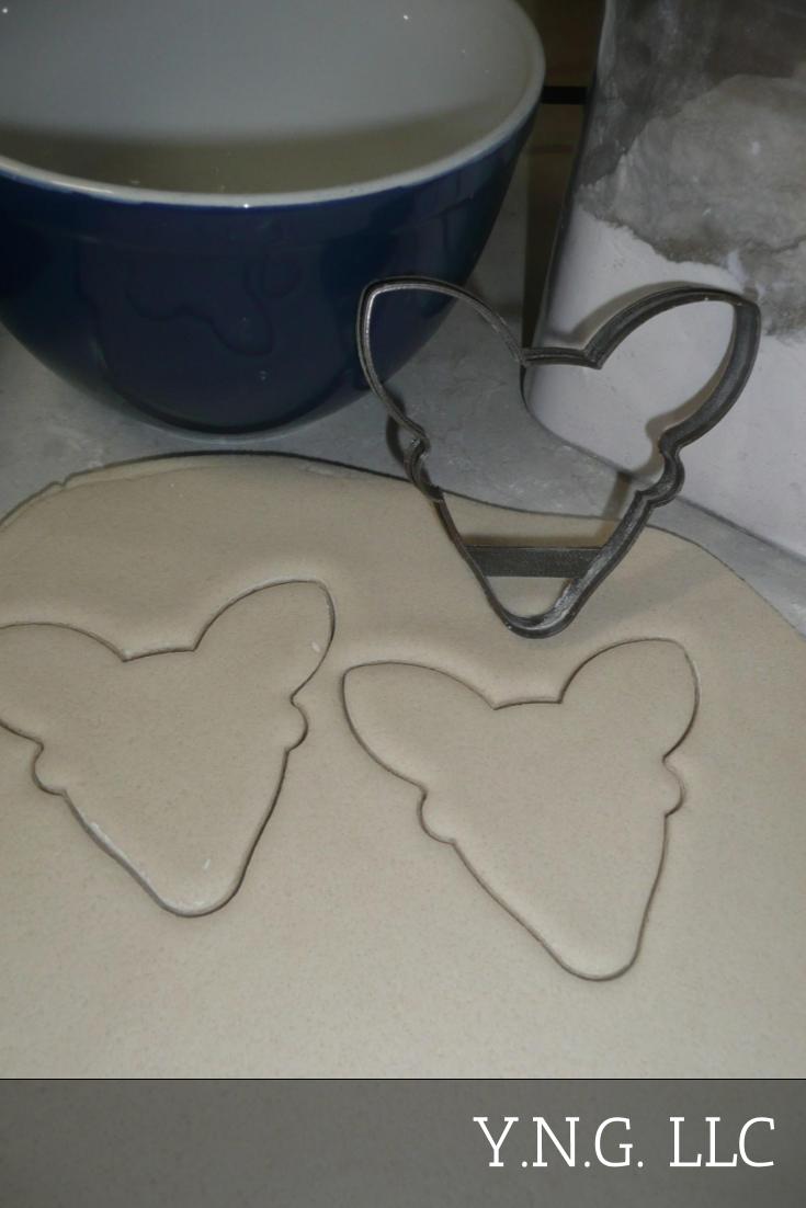Doe Face Outline Female Deer Outdoors Reindeer Christmas Cookie Cutter PR3218
