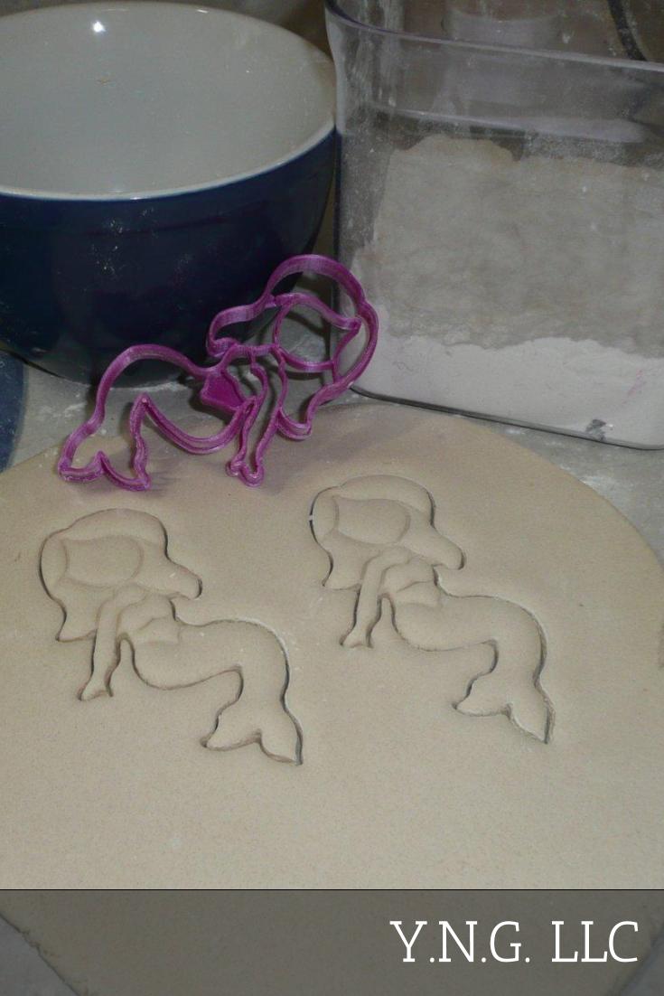 Mermaids And Merman Ocean Aquatic Creatures Set Of 6 Cookie Cutters USA PR1368