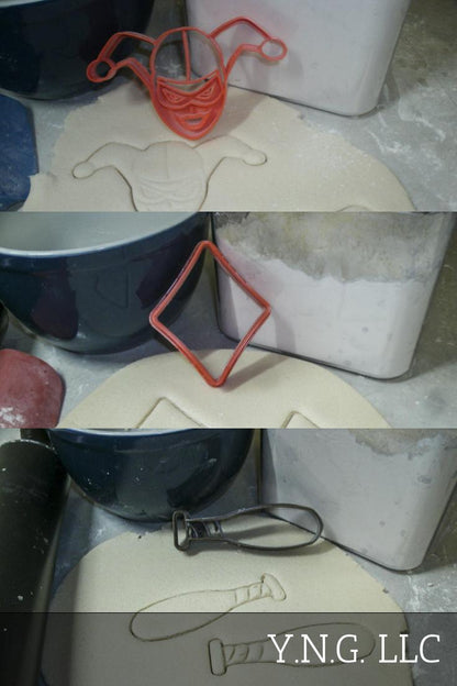 Harley Quinn DC Comics Suicide Squad Movie Set Of 3 Cookie Cutters USA PR1186
