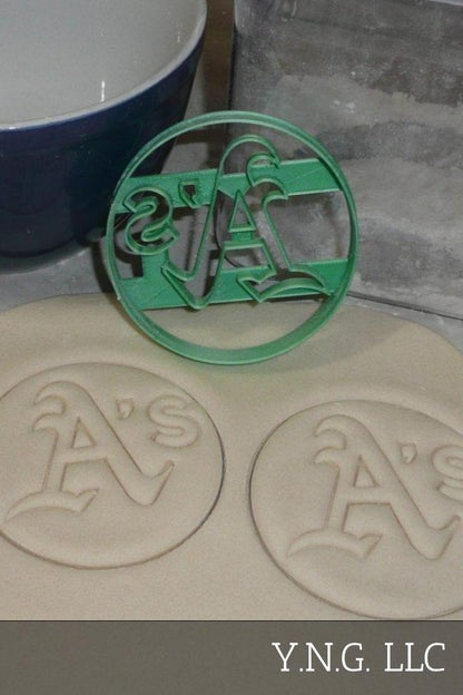 Oakland Athletics MLB Baseball Team Logo Set Of 7 Cookie Cutters USA PR1280