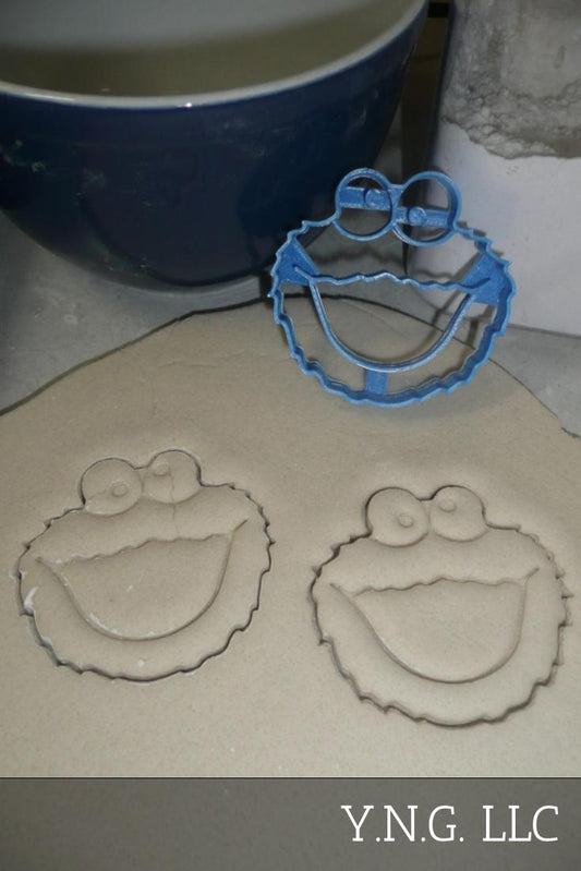 Cookie Monster Sesame Street Cookie Cutter Baking Tool Made In USA PR546