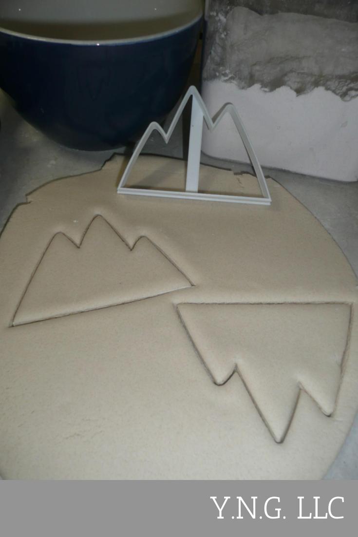 Mountain Wildlife Outdoor Animals Habitat Set Of 6 Cookie Cutters USA PR1402
