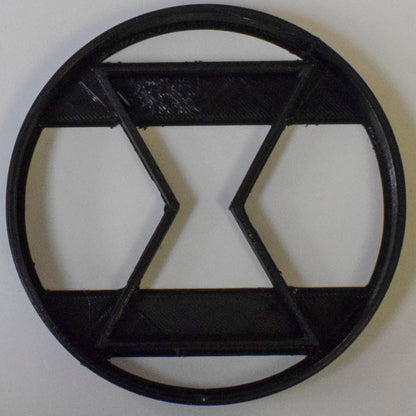 6x Black Widow Fondant Cutter Cupcake Topper 1.75 IN USA FD774