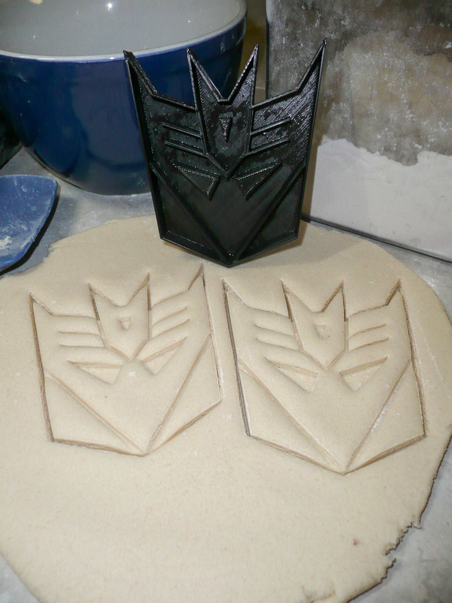 Decepticon Transformers Cartoon Movie Villain Cookie Cutter Made In USA PR505