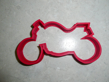 6x Ducati Superbike Fondant Cutter Cupcake Topper Size 1.75 Inch USA FD485