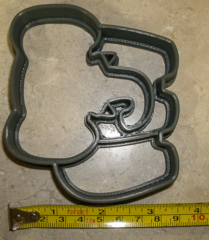 Elephant With Trunk Tusk Safari Animal Cookie Cutter Made In USA PR879