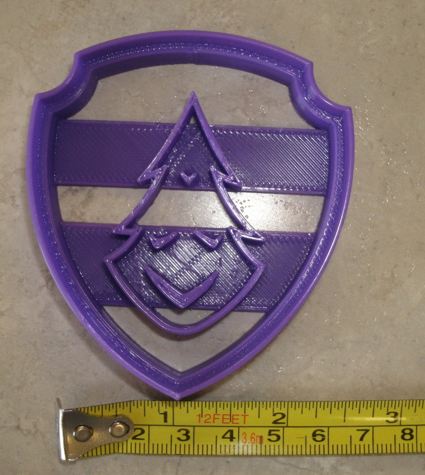 Everest Badge Shield Pup Tag Paw Patrol Cookie Cutter Made In USA PR656