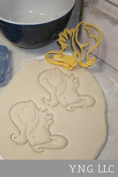 Fluttershy Pegasus My Little Pony Character Cookie Cutter Made in USA PR741