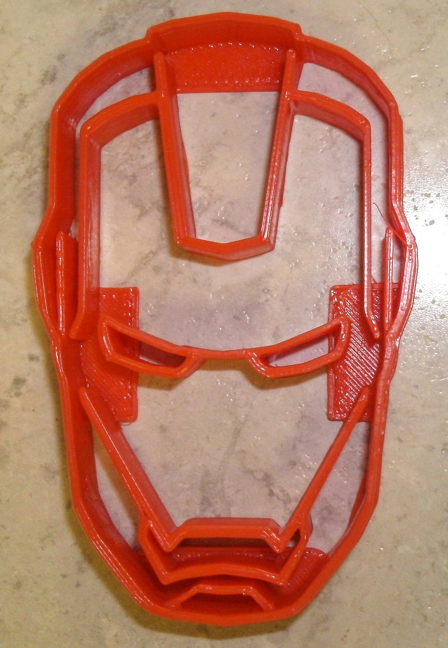 Iron Man Superhero Face Helmet Marvel Character Cookie Cutter Made in USA PR467