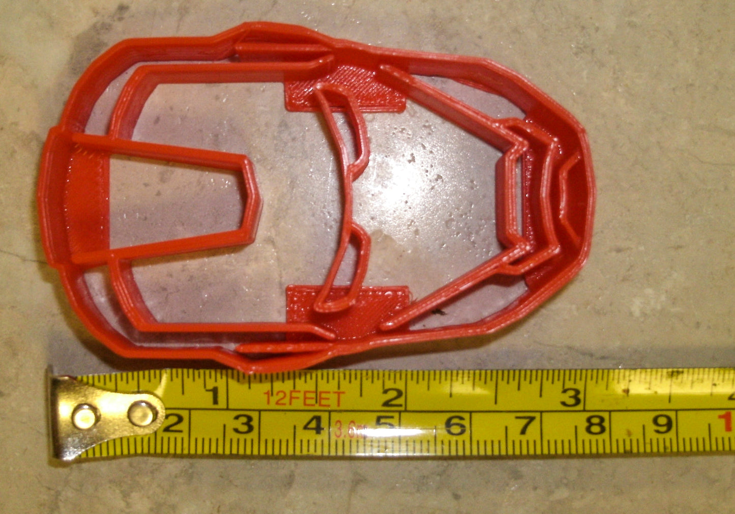 Iron Man Superhero Face Helmet Marvel Character Cookie Cutter Made in USA PR467