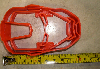 Iron Man Superhero Face Helmet Marvel Character Cookie Cutter Made in USA PR467