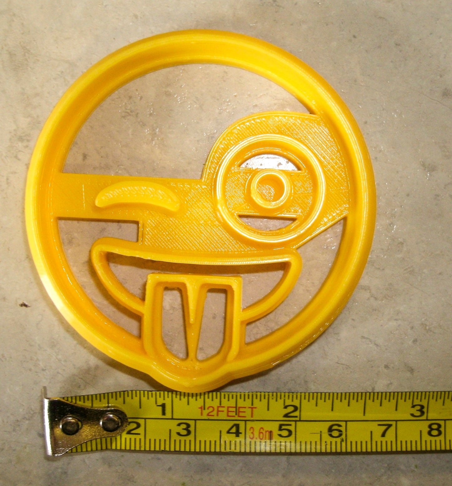 Winking Smiley Face Emoji Emoticon Smileys Cookie Cutter Made In USA PR561