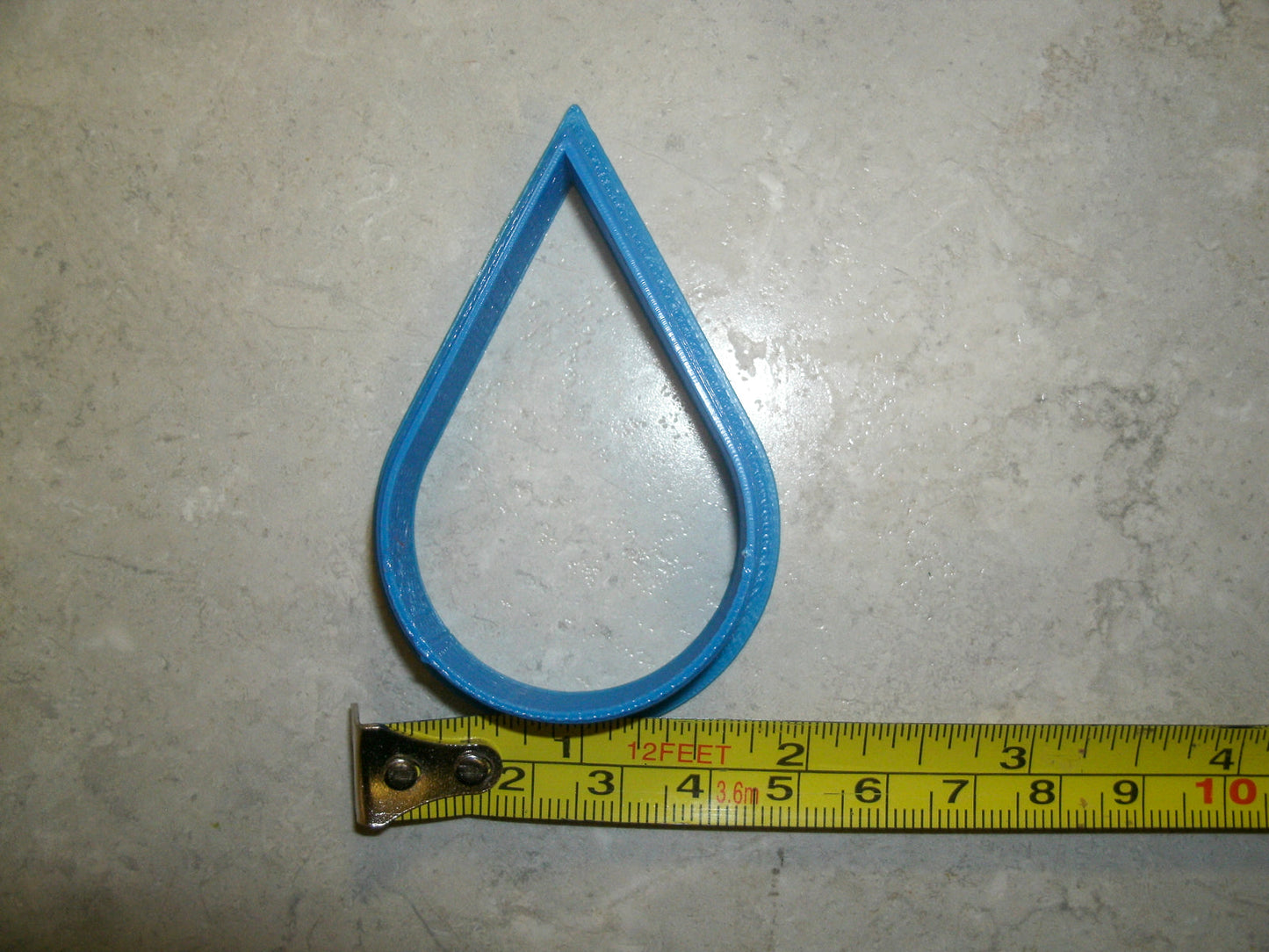 Raindrop Rain Shower Droplet Weather Cookie Cutter Made In USA PR884