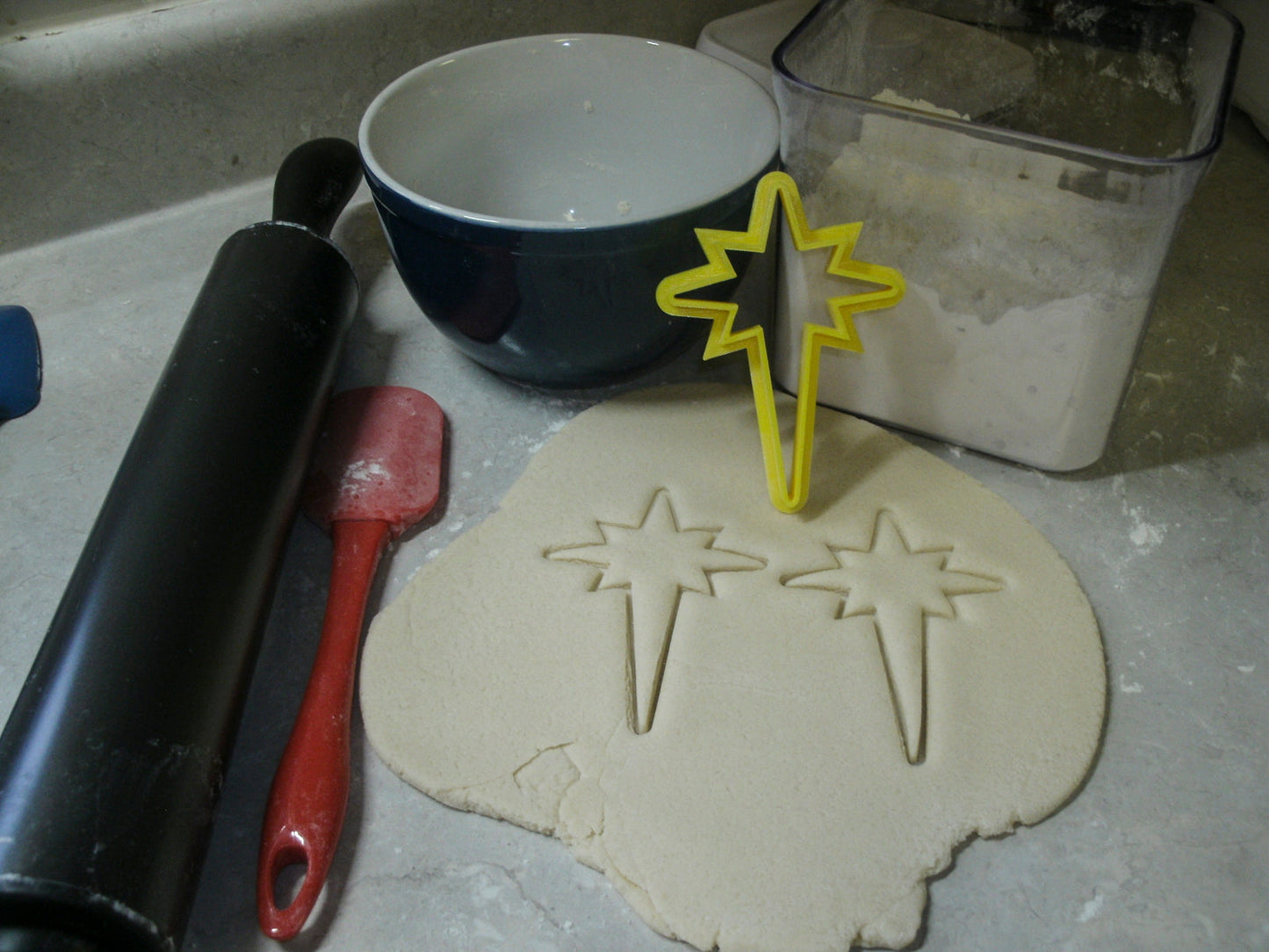 Bethlehem Star Nativity Scene Christmas Cookie Cutter Made In USA PR886