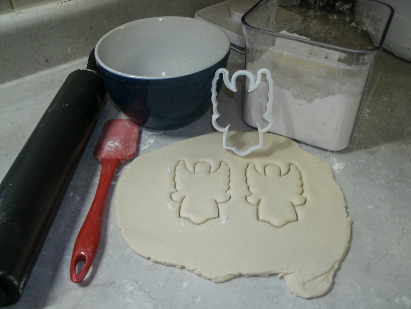 Angel Religious Spiritual Celestial Being Wings Cookie Cutter Made In USA PR887