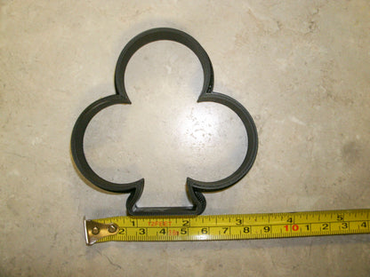 Black Club Playing Cards Suits Game Cookie Cutter Made In USA PR898