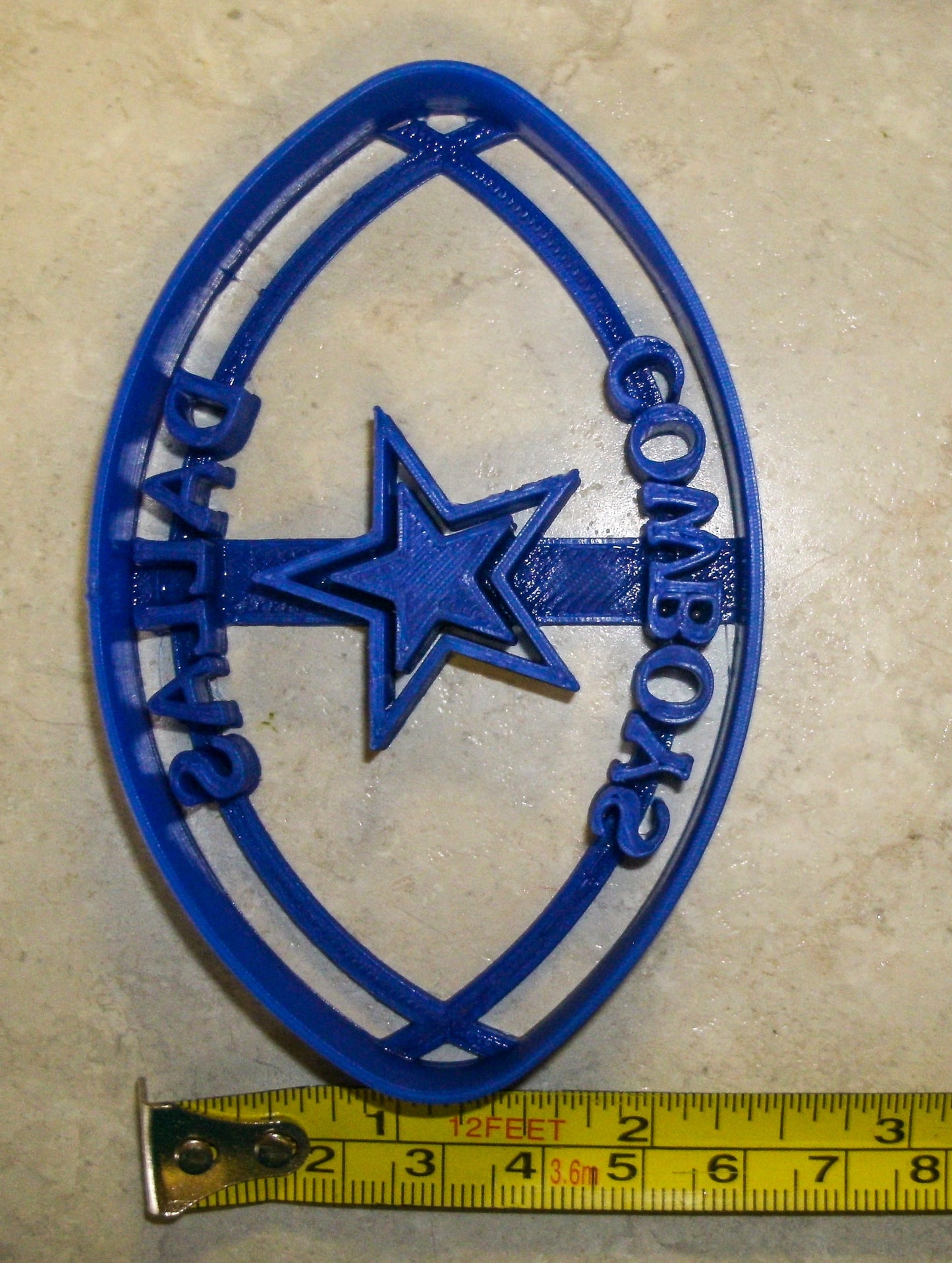 Dallas Cowboys NFL Football Team Sports Cookie Cutter Made In USA PR934