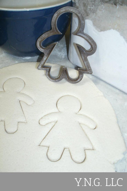 Gingerbread Girl Woman Fairy Folk Tale Shrek Christmas Cookie Cutter USA PR651