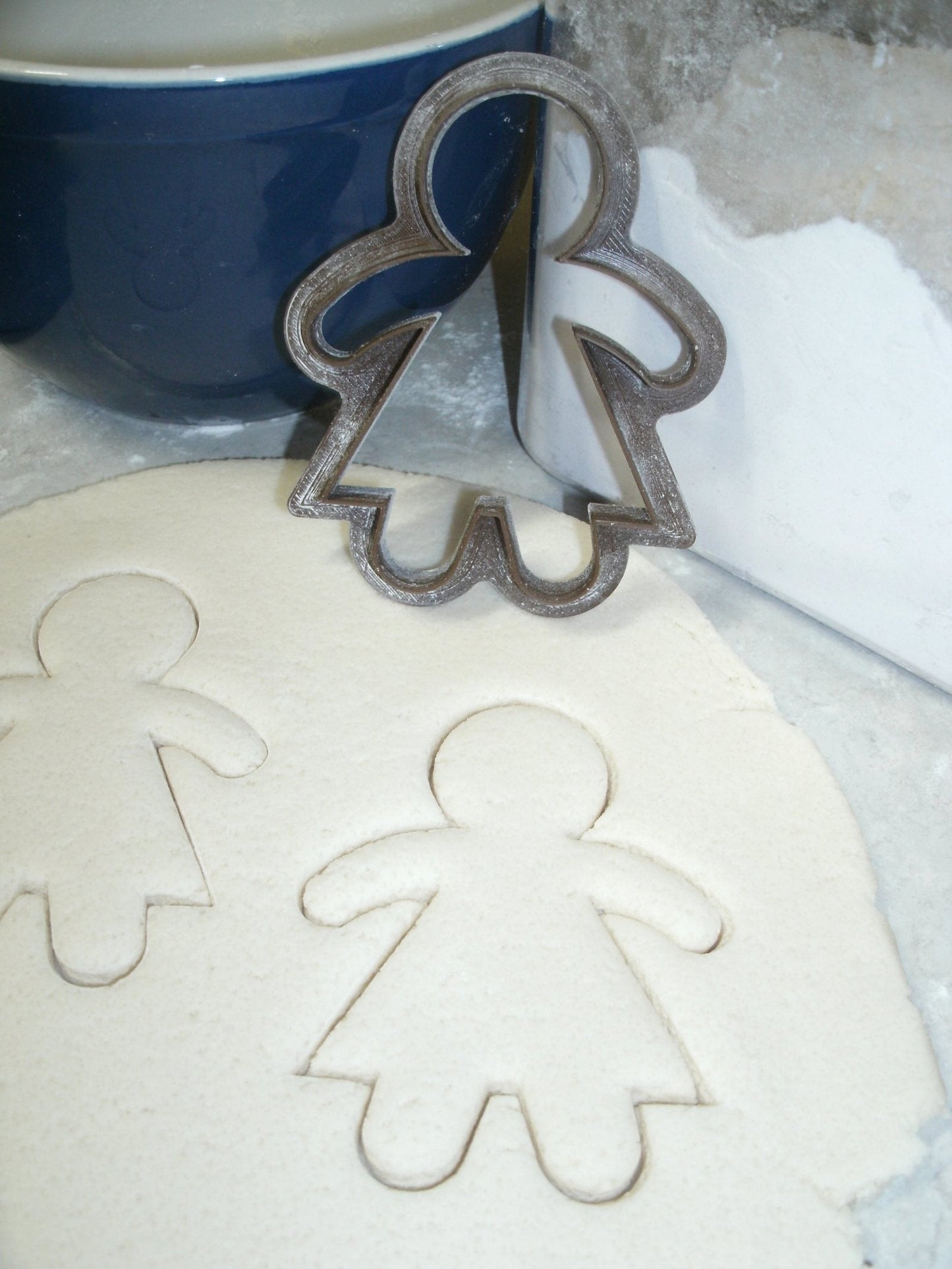 Gingerbread Girl Woman Fairy Folk Tale Shrek Christmas Cookie Cutter USA PR651