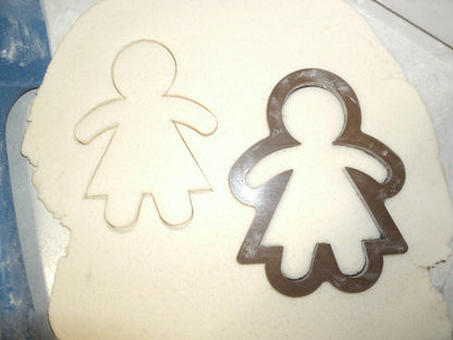 Gingerbread Girl Woman Fairy Folk Tale Shrek Christmas Cookie Cutter USA PR651