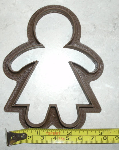 Gingerbread Girl Woman Fairy Folk Tale Shrek Christmas Cookie Cutter USA PR651