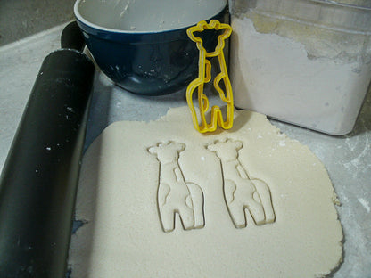 Giraffe Tallest Mammal African Wildlife Animal Cookie Cutter Made in USA PR880