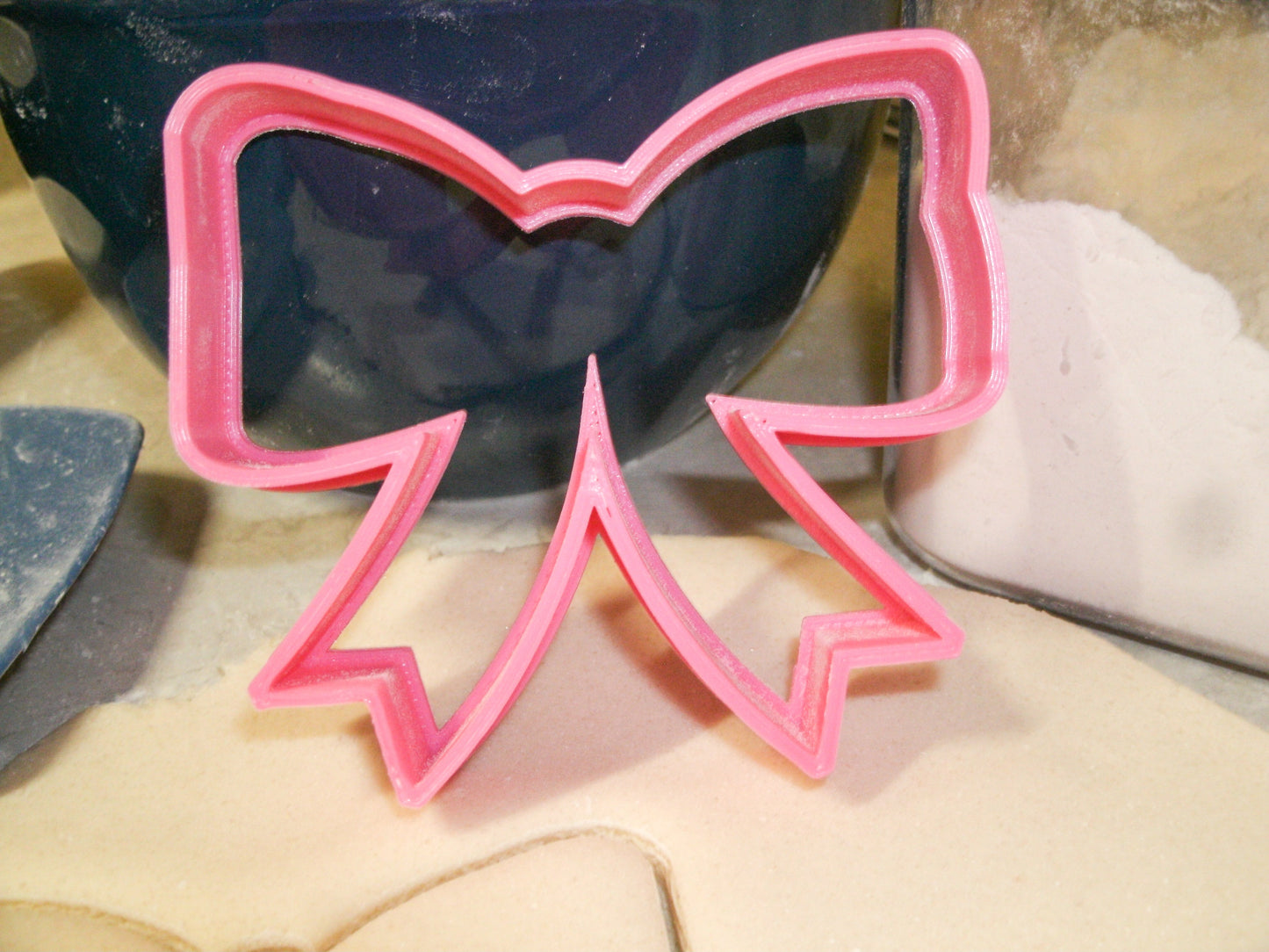 Bowtie Or Hair Bow Gender Reveal Baby Shower Set of 3 Cookie Cutters USA PR1238