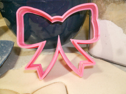 Bowtie Or Hair Bow Gender Reveal Baby Shower Set of 3 Cookie Cutters USA PR1238